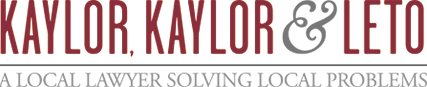 Kaylor, Kaylor & Leto | A Local Lawyer Solving Local Problems